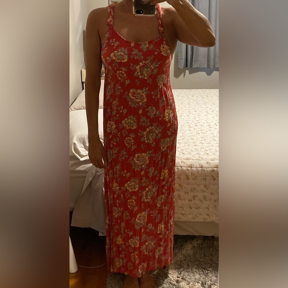 Floral Billabong Maxi Dress Sz Med.